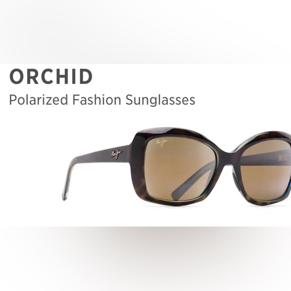 Maui Jim orchid tortoise sunglasses